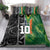 Custom Aotearoa South Africa Rugby Freedom Cup Bedding Set Maori Silver Fern Art and Sporty Flag SA - Wonder Print Shop