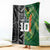 Custom Aotearoa South Africa Rugby Freedom Cup Blanket Maori Silver Fern Art and Sporty Flag SA - Wonder Print Shop