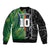 Custom Aotearoa South Africa Rugby Freedom Cup Bomber Jacket Maori Silver Fern Art and Sporty Flag SA - Wonder Print Shop
