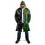 Custom Aotearoa South Africa Rugby Freedom Cup Cloak Maori Silver Fern Art and Sporty Flag SA - Wonder Print Shop