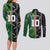 Custom Aotearoa South Africa Rugby Freedom Cup Couples Matching Long Sleeve Bodycon Dress and Long Sleeve Button Shirt Maori Silver Fern Art and Sporty Flag SA - Wonder Print Shop
