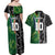 Custom Aotearoa South Africa Rugby Freedom Cup Couples Matching Off Shoulder Maxi Dress and Hawaiian Shirt Maori Silver Fern Art and Sporty Flag SA - Wonder Print Shop