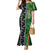 Custom Aotearoa South Africa Rugby Freedom Cup Family Matching Mermaid Dress and Hawaiian Shirt Maori Silver Fern Art and Sporty Flag SA - Wonder Print Shop