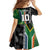 Custom Aotearoa South Africa Rugby Freedom Cup Family Matching Tank Maxi Dress and Hawaiian Shirt Maori Silver Fern Art and Sporty Flag SA - Wonder Print Shop