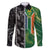 Custom Aotearoa South Africa Rugby Freedom Cup Family Matching Tank Maxi Dress and Hawaiian Shirt Maori Silver Fern Art and Sporty Flag SA - Wonder Print Shop
