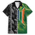 Custom Aotearoa South Africa Rugby Freedom Cup Hawaiian Shirt Maori Silver Fern Art and Sporty Flag SA - Wonder Print Shop