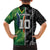 Custom Aotearoa South Africa Rugby Freedom Cup Hawaiian Shirt Maori Silver Fern Art and Sporty Flag SA - Wonder Print Shop