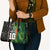 Custom Aotearoa South Africa Rugby Freedom Cup Leather Bag Maori Silver Fern Art and Sporty Flag SA - Wonder Print Shop