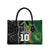 Custom Aotearoa South Africa Rugby Freedom Cup Leather Bag Maori Silver Fern Art and Sporty Flag SA - Wonder Print Shop