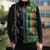 Custom Aotearoa South Africa Rugby Freedom Cup Sleeveless Puffer Jacket Maori Silver Fern Art and Sporty Flag SA - Wonder Print Shop