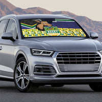 South Africa Rugby Auto Sun Shade Go Bokke-Amabokoboko Spirit - Wonder Print Shop