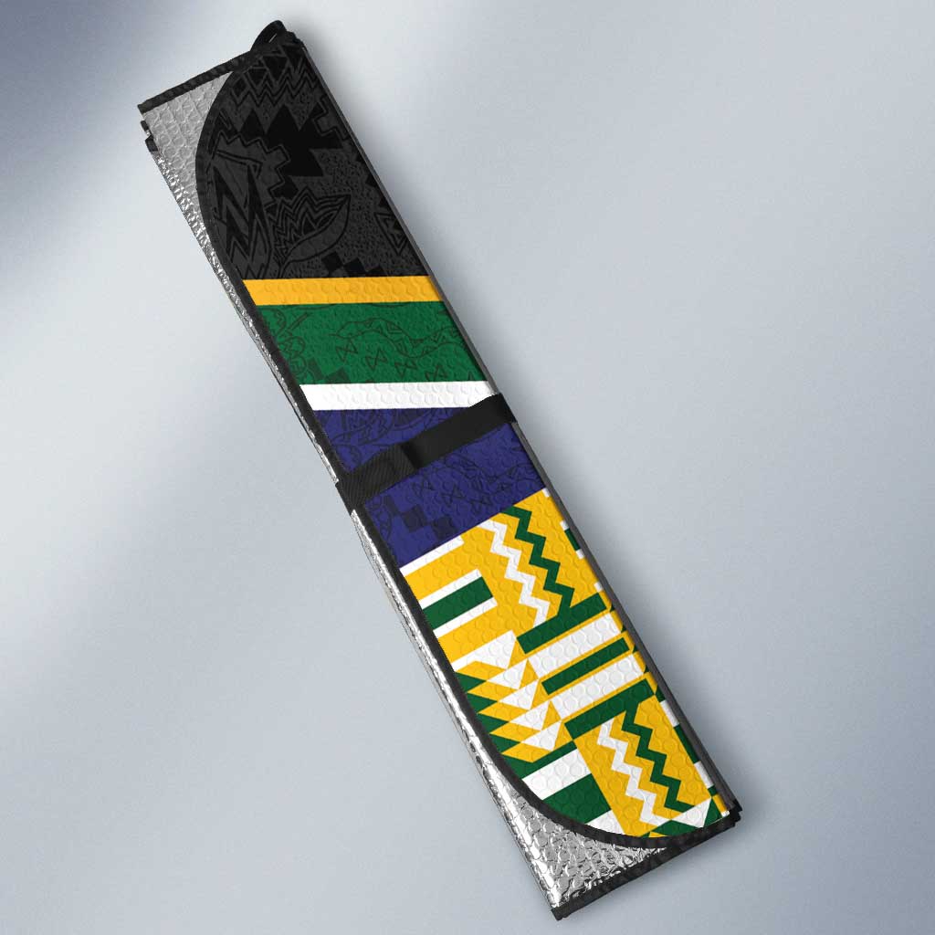 South Africa Rugby Auto Sun Shade Go Bokke-Amabokoboko Spirit - Wonder Print Shop