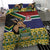 South Africa Rugby Bedding Set Go Bokke-Amabokoboko Spirit - Wonder Print Shop