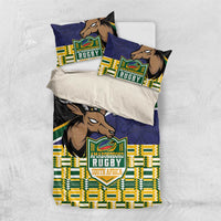 South Africa Rugby Bedding Set Go Bokke-Amabokoboko Spirit - Wonder Print Shop