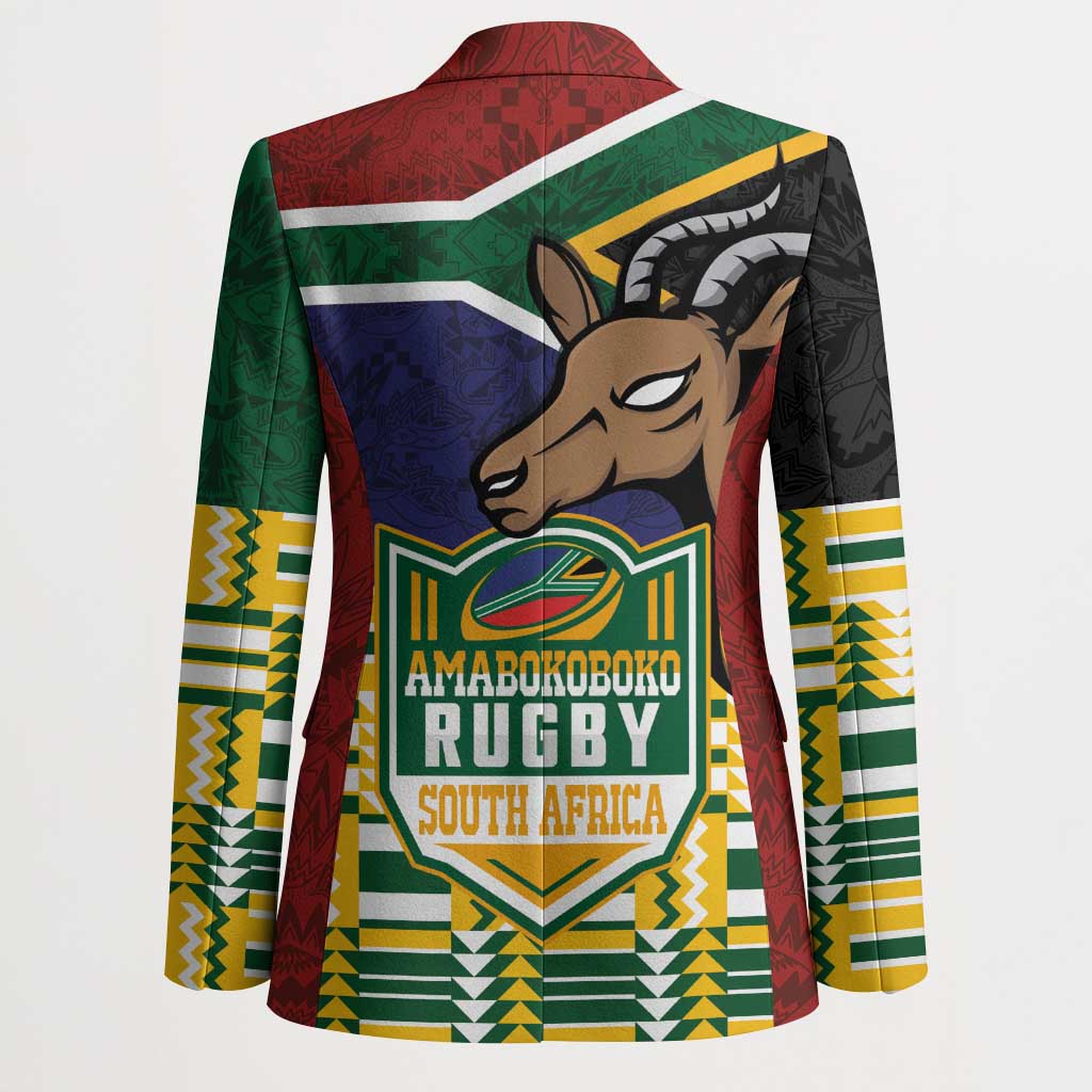 South Africa Rugby Blazer Go Bokke-Amabokoboko Spirit - Wonder Print Shop