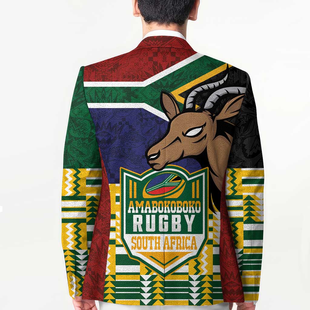 South Africa Rugby Blazer Go Bokke-Amabokoboko Spirit - Wonder Print Shop