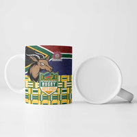 South Africa Rugby Ceramic Mug Go Bokke-Amabokoboko Spirit - Wonder Print Shop