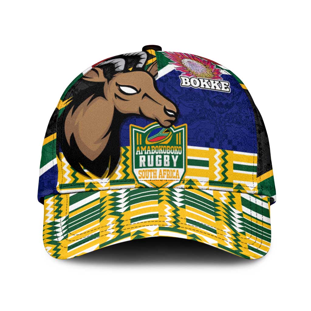South Africa Rugby Classic Cap Go Bokke-Amabokoboko Spirit - Wonder Print Shop