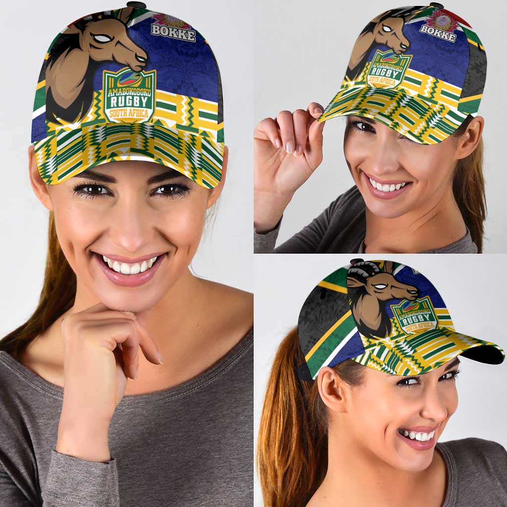South Africa Rugby Classic Cap Go Bokke-Amabokoboko Spirit - Wonder Print Shop