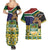 South Africa Rugby Couples Matching Summer Maxi Dress and Hawaiian Shirt Go Bokke-Amabokoboko Spirit - Wonder Print Shop