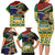 South Africa Rugby Family Matching Long Sleeve Bodycon Dress and Hawaiian Shirt Go Bokke-Amabokoboko Spirit - Wonder Print Shop