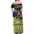 South Africa Rugby Family Matching Off Shoulder Maxi Dress and Hawaiian Shirt Go Bokke-Amabokoboko Spirit - Wonder Print Shop