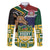 South Africa Rugby Family Matching Summer Maxi Dress and Hawaiian Shirt Go Bokke-Amabokoboko Spirit - Wonder Print Shop