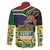 South Africa Rugby Family Matching Summer Maxi Dress and Hawaiian Shirt Go Bokke-Amabokoboko Spirit - Wonder Print Shop