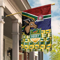 South Africa Rugby Garden Flag Go Bokke-Amabokoboko Spirit - Wonder Print Shop