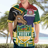 South Africa Rugby Hawaiian Shirt Go Bokke-Amabokoboko Spirit - Wonder Print Shop