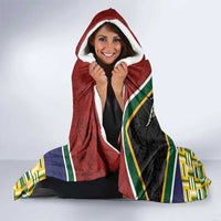 South Africa Rugby Hooded Blanket Go Bokke-Amabokoboko Spirit - Wonder Print Shop
