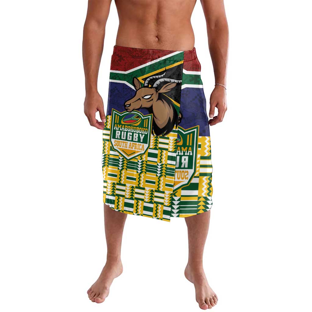 South Africa Rugby Lavalava Go Bokke-Amabokoboko Spirit - Wonder Print Shop