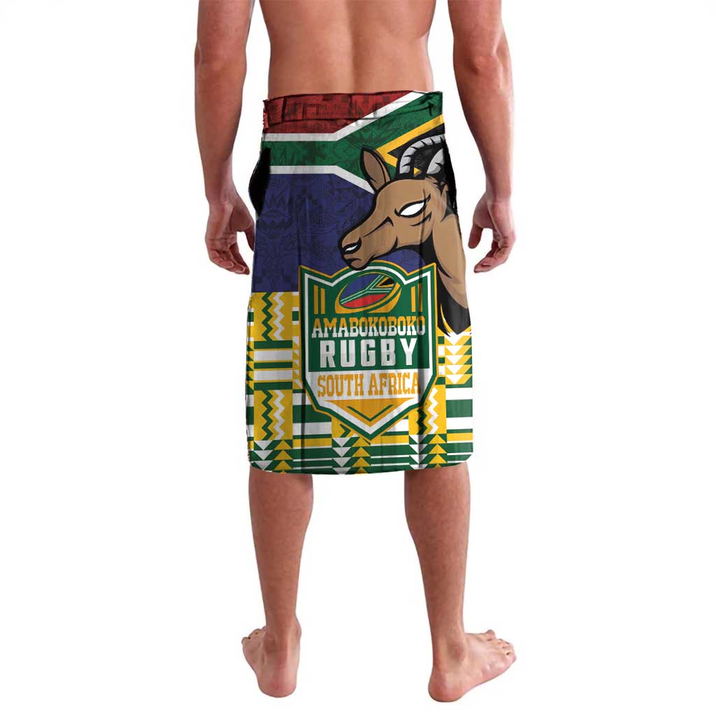 South Africa Rugby Lavalava Go Bokke-Amabokoboko Spirit - Wonder Print Shop