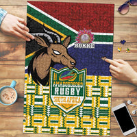 South Africa Rugby Puzzle Go Bokke-Amabokoboko Spirit - Wonder Print Shop