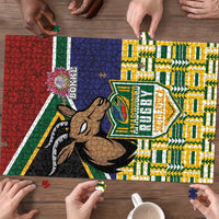South Africa Rugby Puzzle Go Bokke-Amabokoboko Spirit - Wonder Print Shop
