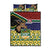 South Africa Rugby Quilt Bed Set Go Bokke-Amabokoboko Spirit - Wonder Print Shop
