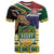South Africa Rugby T Shirt Go Bokke-Amabokoboko Spirit - Wonder Print Shop