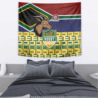 South Africa Rugby Tapestry Go Bokke-Amabokoboko Spirit - Wonder Print Shop