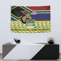South Africa Rugby Tapestry Go Bokke-Amabokoboko Spirit - Wonder Print Shop