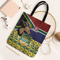 South Africa Rugby Tote Bag Go Bokke-Amabokoboko Spirit - Wonder Print Shop