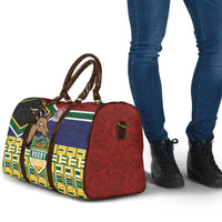 South Africa Rugby Travel Bag Go Bokke-Amabokoboko Spirit - Wonder Print Shop