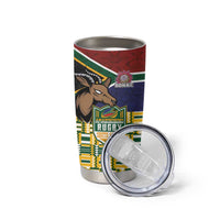 South Africa Rugby Tumbler Cup Go Bokke-Amabokoboko Spirit - Wonder Print Shop