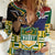 South Africa Rugby Women Casual Shirt Go Bokke-Amabokoboko Spirit - Wonder Print Shop