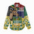 South Africa Rugby Women Casual Shirt Go Bokke-Amabokoboko Spirit - Wonder Print Shop