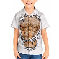 Viking Art Hawaiian Shirt Tattoo Reveal Effect