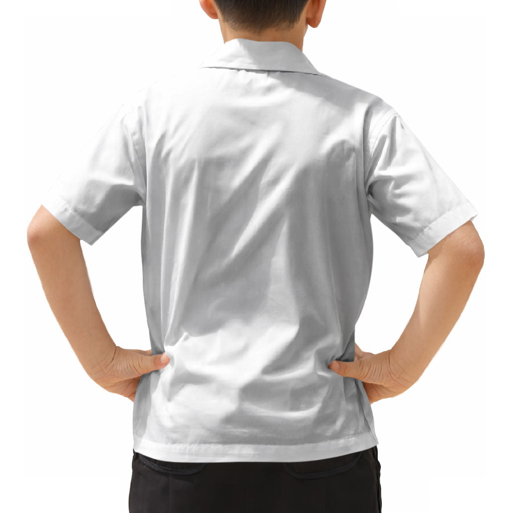 Viking Art Kid Hawaiian Shirt Tattoo Reveal Effect