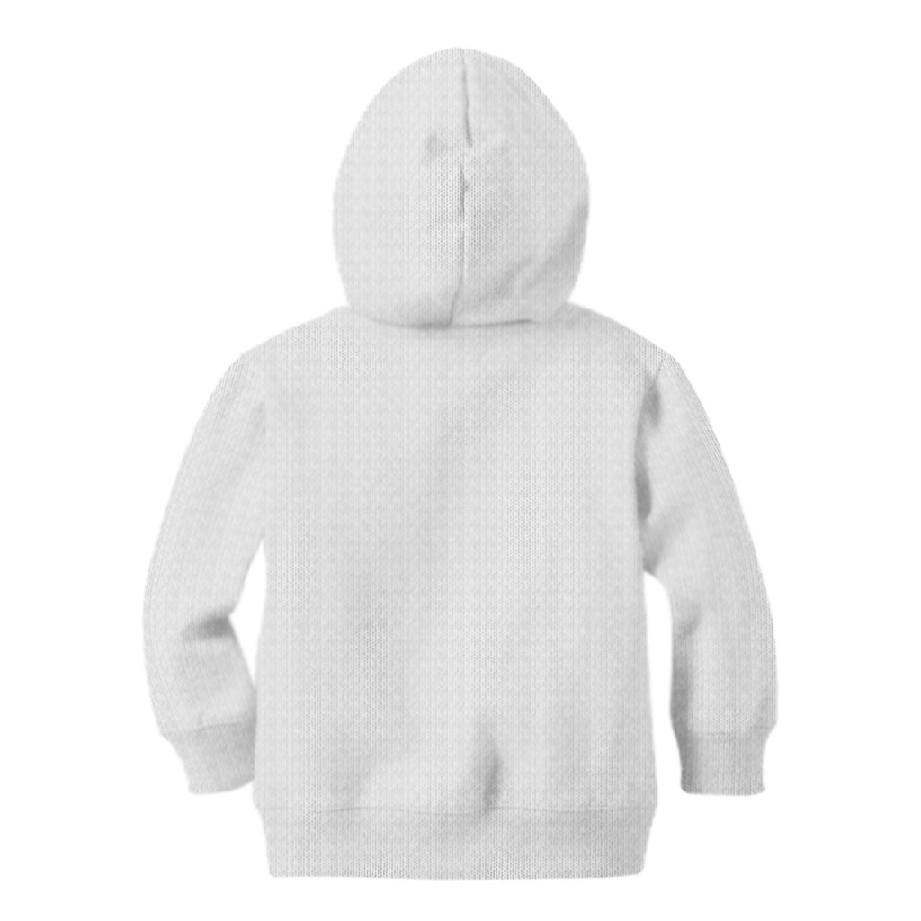Viking Art Kid Hoodie Tattoo Reveal Effect