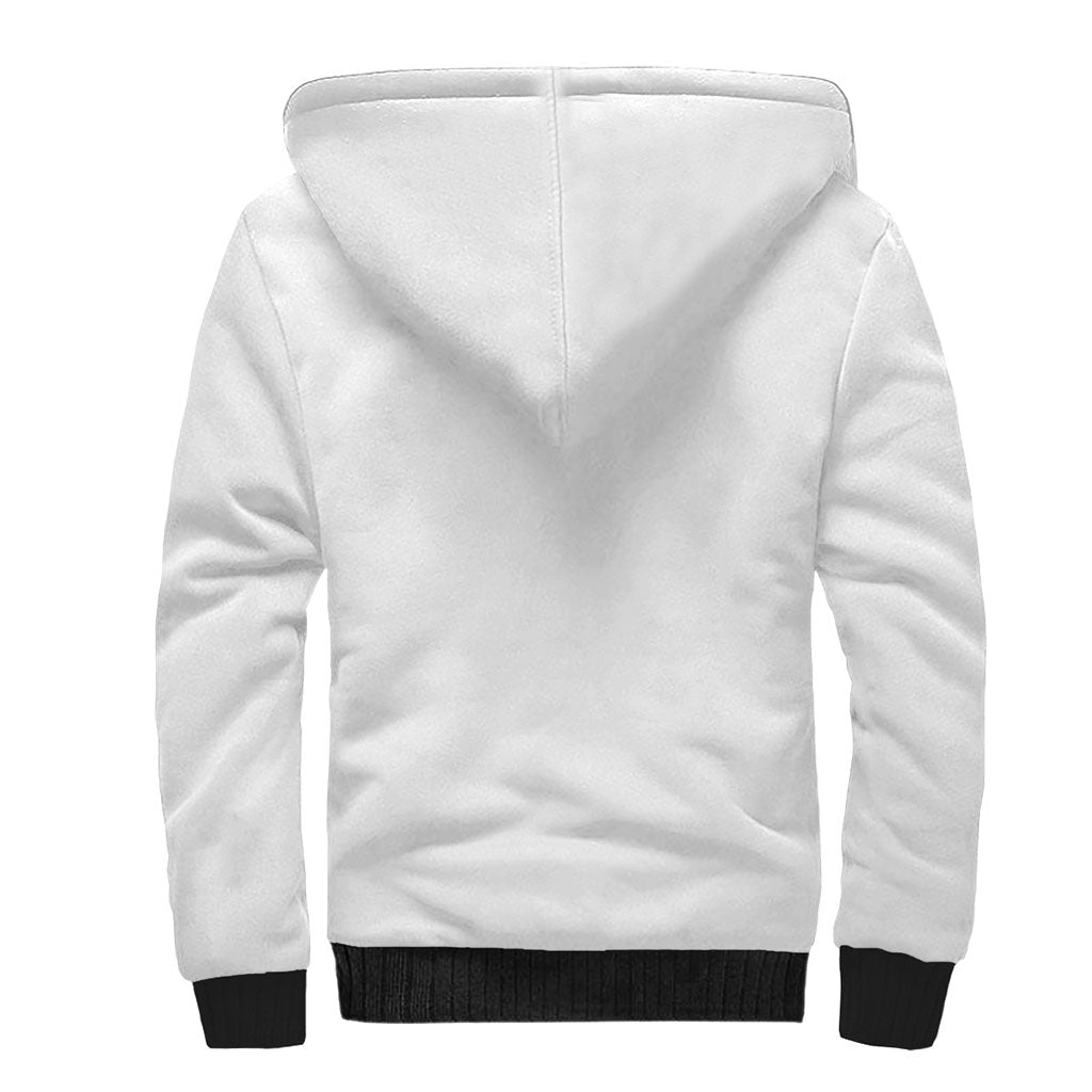 Viking Art Sherpa Hoodie Tattoo Reveal Effect