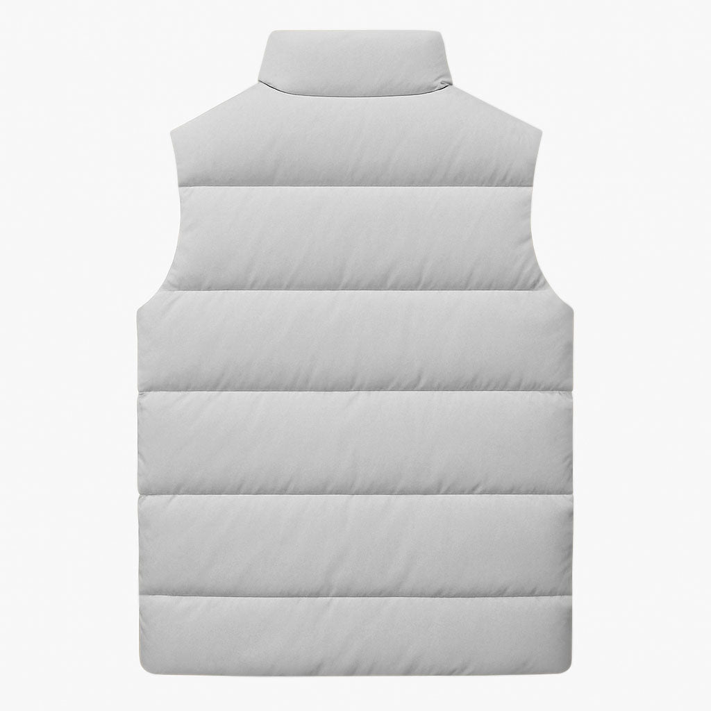 Viking Art Sleeveless Puffer Jacket Tattoo Reveal Effect