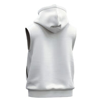 Viking Art Sleeveless Zip Hoodie Tattoo Reveal Effect